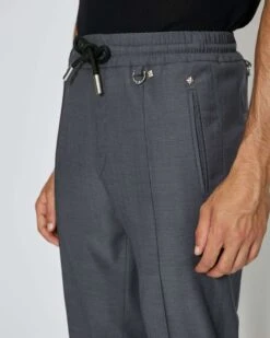 John Richmond Pantaloni Con Coulisse E Tasche Laterali -John Richmond pantaloni con coulisse e tasche laterali john richmond 55161825788251