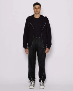 John Richmond Pantaloni Regular Con Zip Decorative