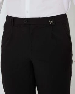 John Richmond Pantaloni Regular Con Bande Laterali -John Richmond pantaloni ump24193pa john richmond 54623049679195