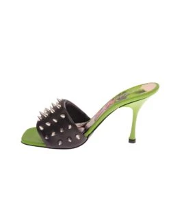 John Richmond Sandalo Bicolor Con Fascia Borchiata -John Richmond sandalo bicolor con fascia borchiata john richmond 54543232237915