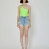 John Richmond Shorts In Denim Lavaggio Chiaro