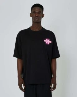 John Richmond T-shirt Con Grafica Applicata Sul Retro E Logo Impresso Sul Davanti -John Richmond t shirt con grafica applicata sul retro e logo impresso sul davanti nbsp john richmond 54377849684315