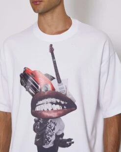 John Richmond T-shirt Con Grafica -John Richmond t shirt con grafica john richmond 53643692867931
