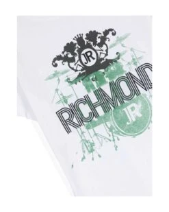 T-shirt Con Logo E Grafica Sul Davanti -John Richmond t shirt con logo e grafica sul davanti john richmond kids 53904585326939