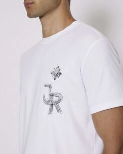 John Richmond T-shirt Con Logo JR Sul Davanti -John Richmond t shirt con logo jr sul davanti scollo rotondo 53659551170907