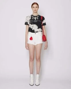 John Richmond T-shirt Con Logo Sul Davanti E Pattern