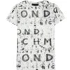 T-shirt Con Pattern Ton Sur Ton