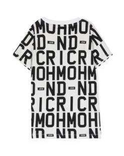 T-shirt Con Pattern Ton Sur Ton -John Richmond t shirt con pattern ton sur ton john richmond kids 53627415232859
