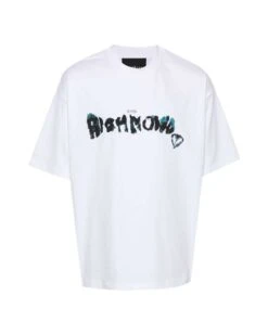 John Richmond T-shirt Over Con Logo Sul Davanti -John Richmond t shirt over con logo sul davanti john richmond 53936030941531