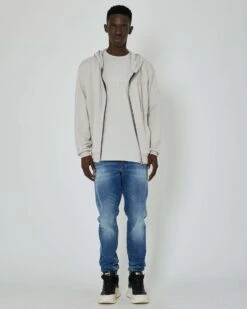 John Richmond T-shirt Over Con Stampa Ricamata Sul Davanti