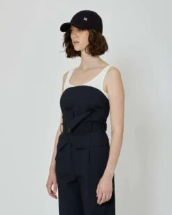 John Richmond Top A Fascia Con Cintura -John Richmond top a fascia con cintura john richmond 53617208459611