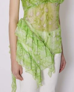 John Richmond Top Con Scollo A V -John Richmond top rwp24196to john richmond 53842974146907