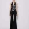 John Richmond Top Gilet Con Collo Halter