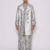 John Richmond Trench Con Motivo Ton Sur Tone