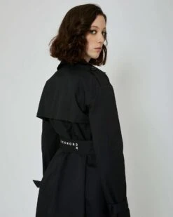 John Richmond Trench Lungo Doppiopetto -John Richmond trench lungo doppiopetto john richmond 54697940648283